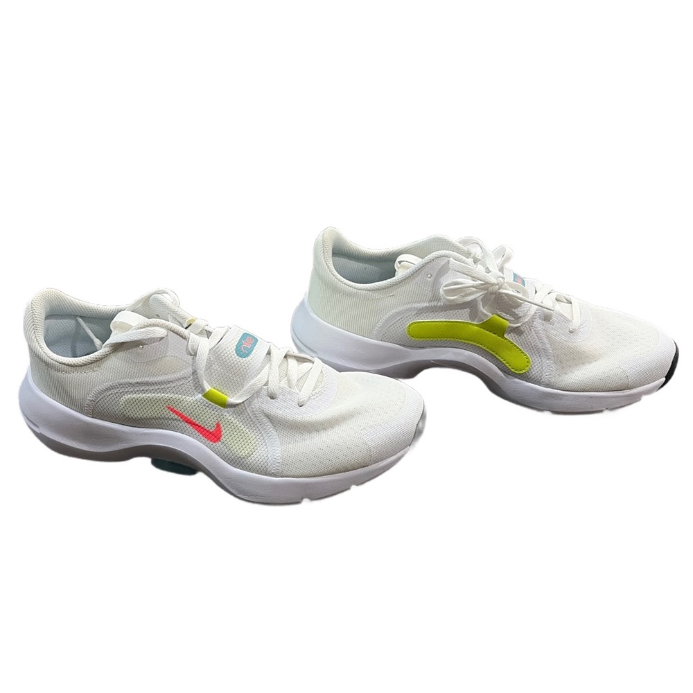 Nike White and Pink Sneakers